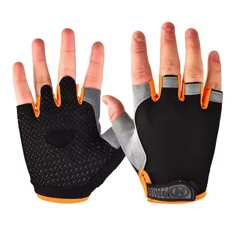 AliExpress WRELS Half Finger Cycling Gloves Breathable Anti Slip Anti Sweat Outdoor Sports Gloves Anti Shock for Men And Women