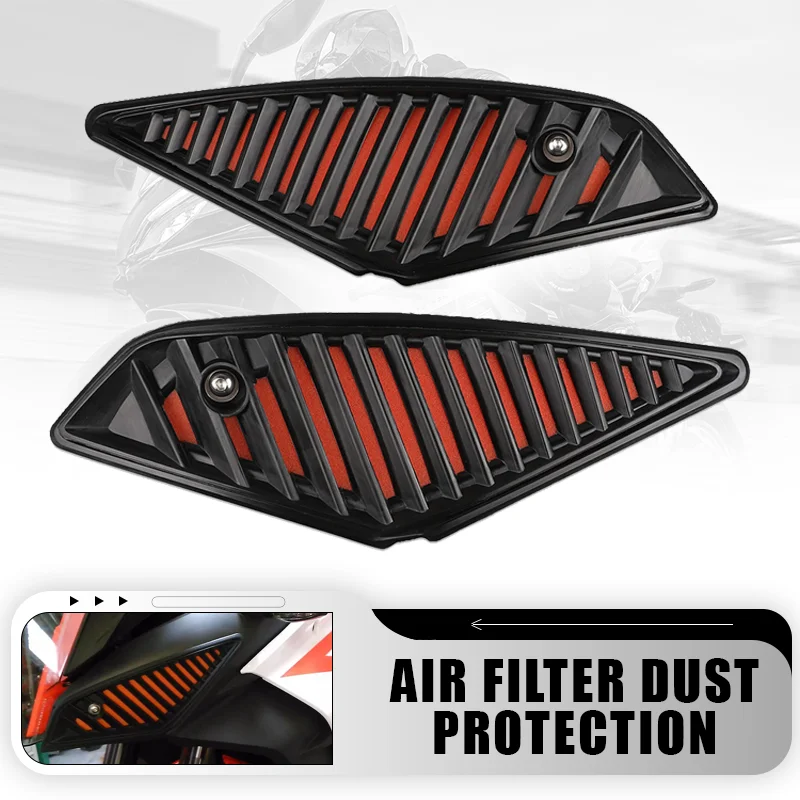 

Motorcycle Accessories FOR 1290 Super Adventure R S 2017 2018 2019 2020 ABS Air Intake Side Cover Grille Guard Protector New