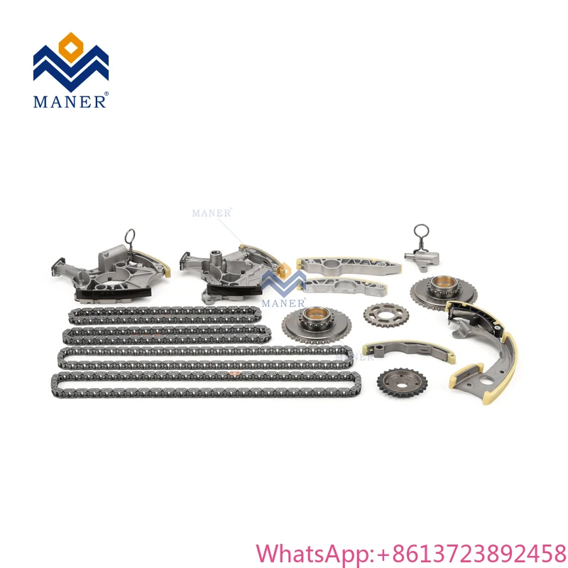 

MANER Auto Engine Timing Chain Kit & Accessories Timing Chain Kit for Audi A6 C6 3.2 A4 B7 Avant 2.4 AUK BKH 2006-2009