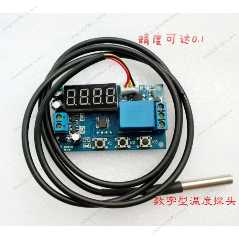 For Temperature Control Relay Modules DS18B20 Sensor Accuracy of 0.1 for Unlimited Temperature Measurement