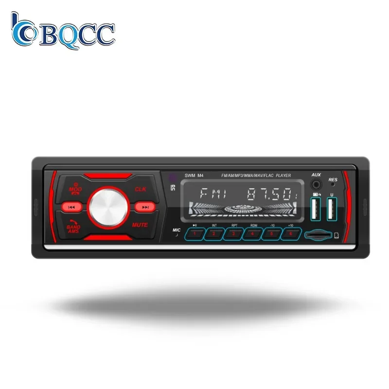 M4 1 DIN Car Stereo Wireless headphone DAB/RDS/ FM/BT/SD/TF Card Car MP3 MP5 Radio Digital Media receiverPlayer Stereo