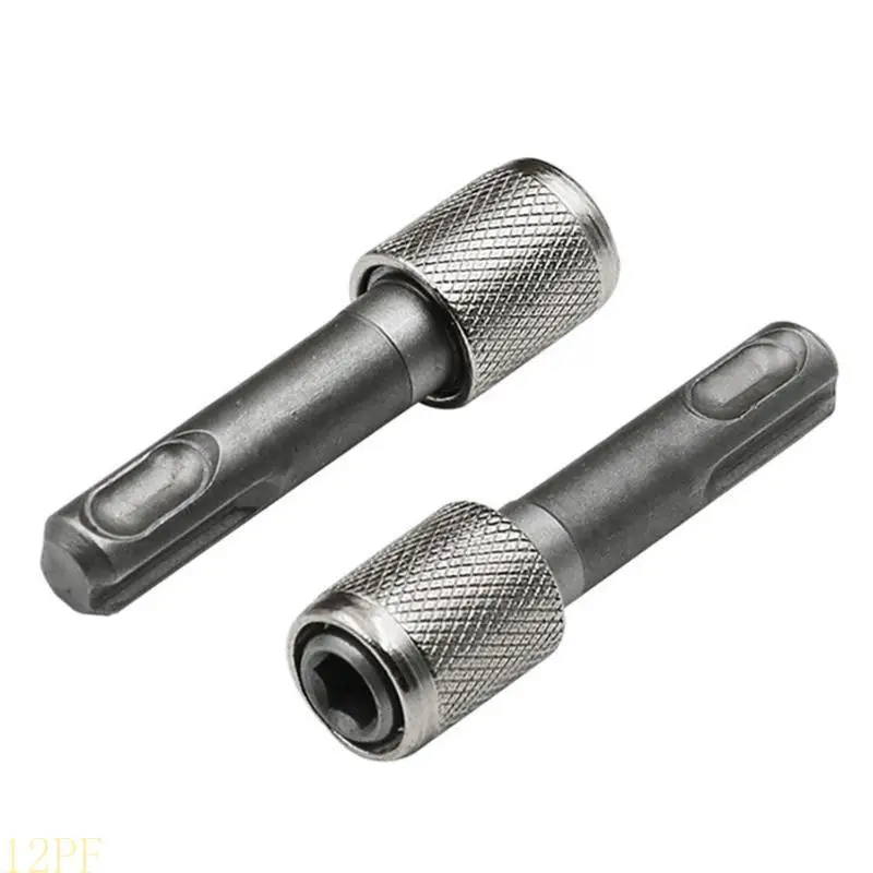 12PF 6.35 mm Adapter Hexagonal Shank Drill Holder Converter for Hammer Drills Impact