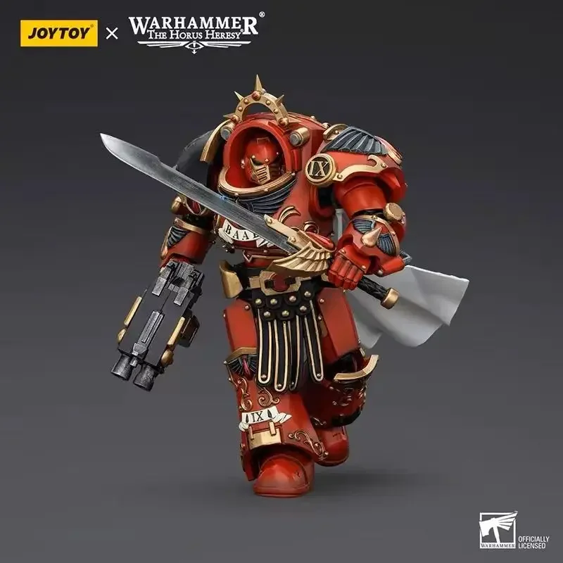 

JOYTOY Warhammer 30K Аниме Фигурка - Blood Angels Legion Praetor in Tartaros Terminator Броня Коллекционная модель игрушки в подарок