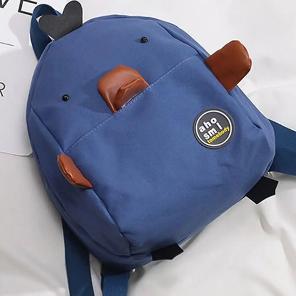 

Unique Cartoon Duck Toddler Backpack Large Capacity Lightweight Children's School Bag Nylon Cute Cartoon Shoulder Bag Student