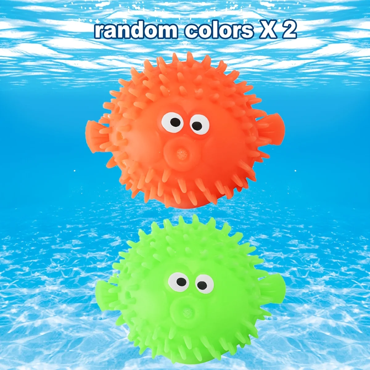 2/4 Stück Spritzbälle, Kinder-Wasserspielzeug für den Sommer, lustiges schwimmendes Pool-Spielzeug-Set für Kinder, buntes Badespielzeug für Jungen und Mädchen,