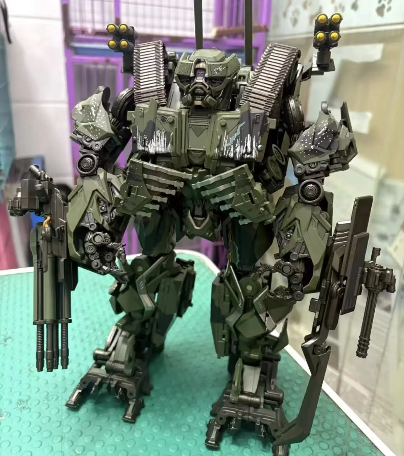 

[IN STOCK NOW ] Transformation Toys NBE-02 NBE02 Large Size KO MPM15 Brawl Action Figure
