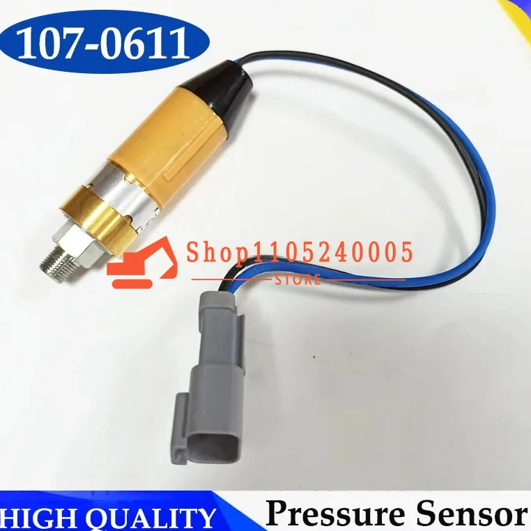 107-0611 1070611 أجزاء آلات البناء مفتاح مستشعر ضغط الزيت لمحرك E330B 3114 3116 #2