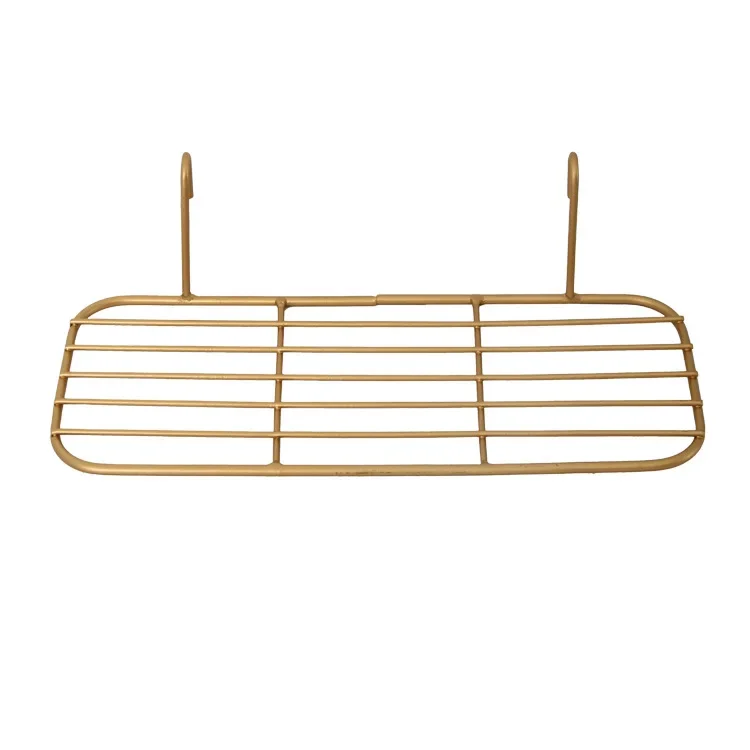 ins decorazione da parete in oro appeso in rete di ferro battuto portaoggetti per foto dormitorio soggiorno sfondo in metallo