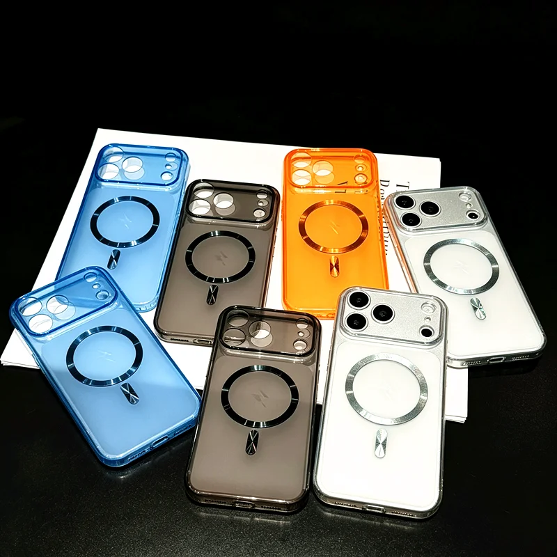 Magnetic Ring Clear Phone Case For Infinix Tecno Camon 50 40 30 4G Spark 30C 20 Pro GO 1 2 3 GO1 GO2 GO3 Pop 7 8 9 10 Soft Cover