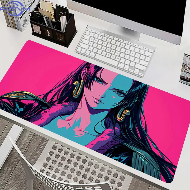 Large Mouse Pad Notebook Keyboard Mousepad O-one P-piece Boa Hancock Anime Desk Mat Gaming Pad Colorful Mouse Mats For CS GO LOL
