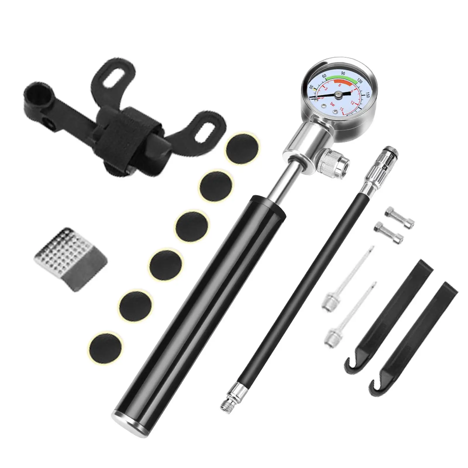 Handheld Pump Multifunctional Inflator Pump Tire Pump Accessories for Basketball, Football Balls,