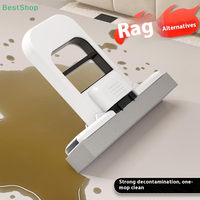 Powerful Squeeze Mini Mop Folding Home Cleaning Mops With Sponge Self-squeezing Floor Washing Mops Desk Window Car Clean Tools
