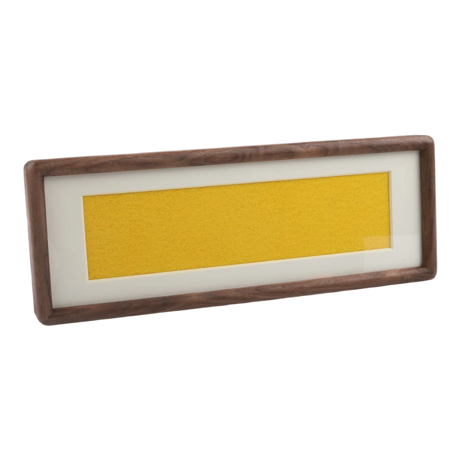 Wooden Photo Frame Solid Wood Construction Walnut Color Finish for 10x20cm Prints For Home Office Wall Decoration