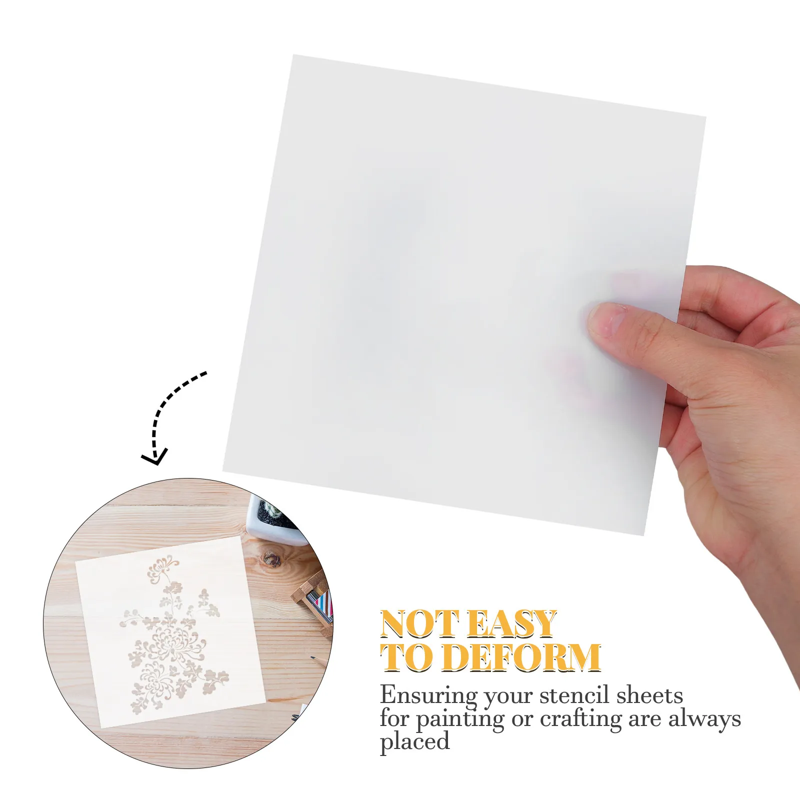 Semi Transparent Template Sheet 30x20cm Clear Acrylic Drafting Aid for Architects Engineers Students Artistic Layout Planning
