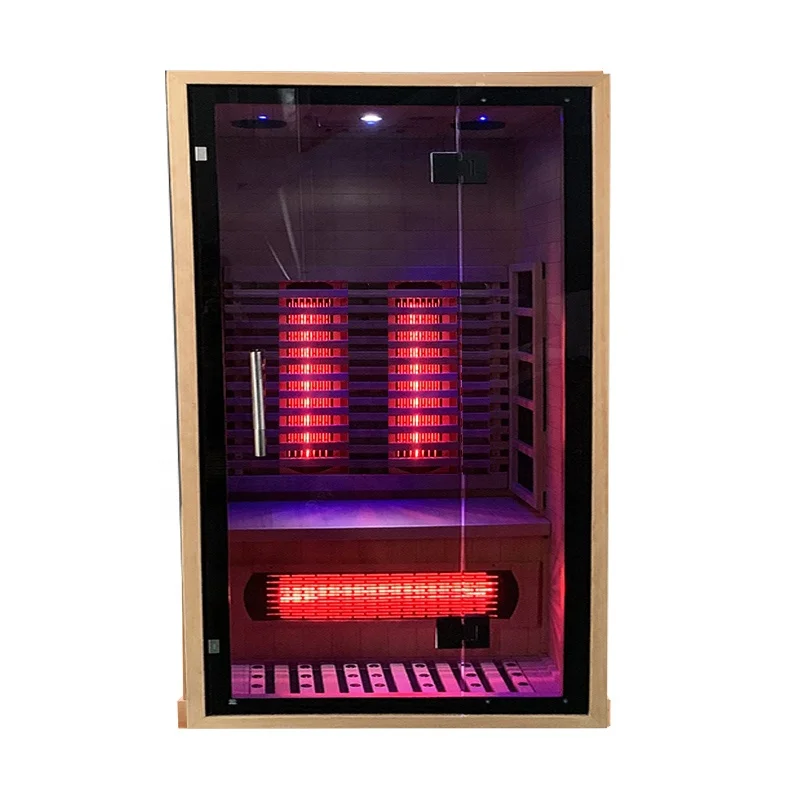 

STLFHemlock/Red Cedar Wood Far Infrared Sauna Room Customize Affordable Pice Optional