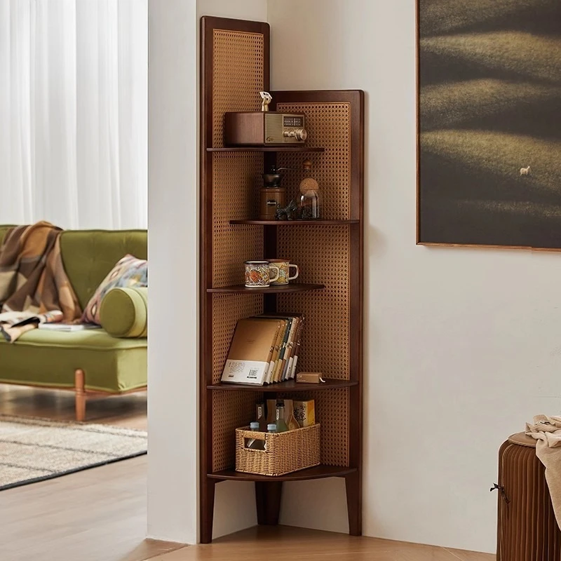 

Living room bedroom corner rack, corner rack integrated