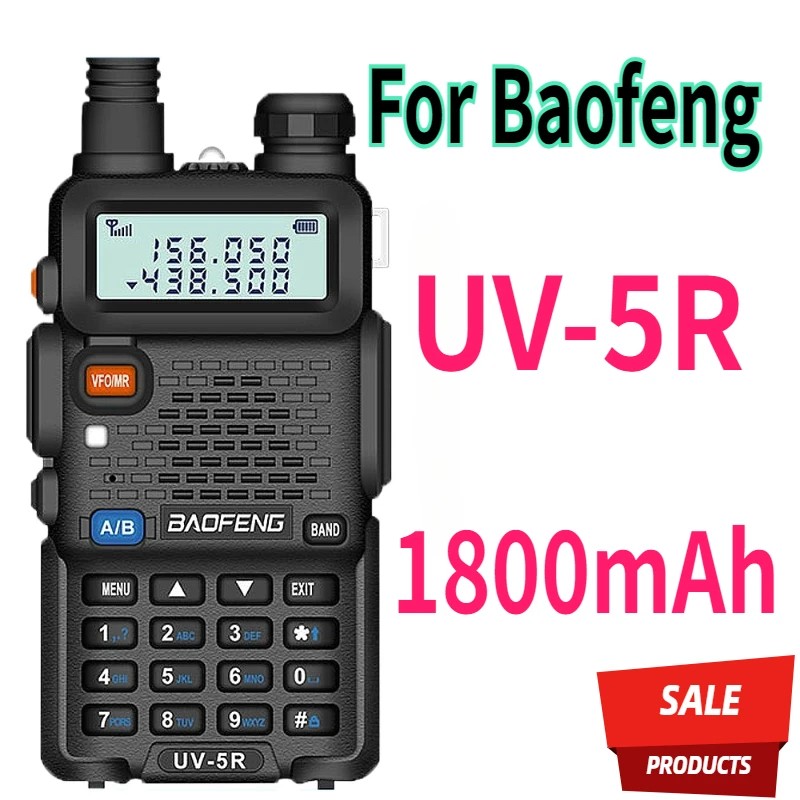 For Baofeng UV-5R True High Power 5W 8 Watts Powerful UV5R Walkie Talkie Long Range Two Way Radio CB Portable UV 5R Radios