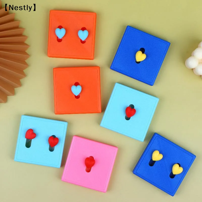 86 Type Wall Switch Protective Cover 3D Printed Heart Shaped Decor Plate Home Socket Ornament For  Wall Plate Decor〔Nest〕