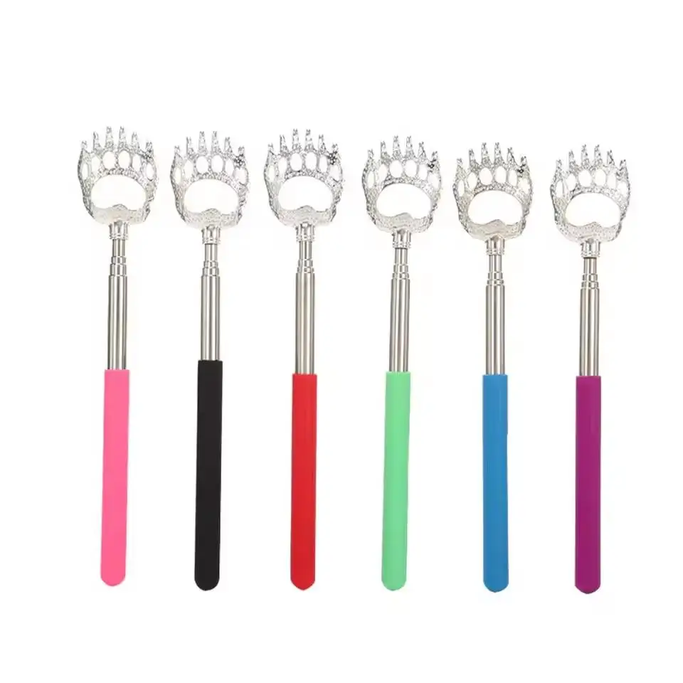 

1 Piece Extendable Back Scratcher Portable Telescoping Metal Stainless Steel Back Scratchers Hand Massager