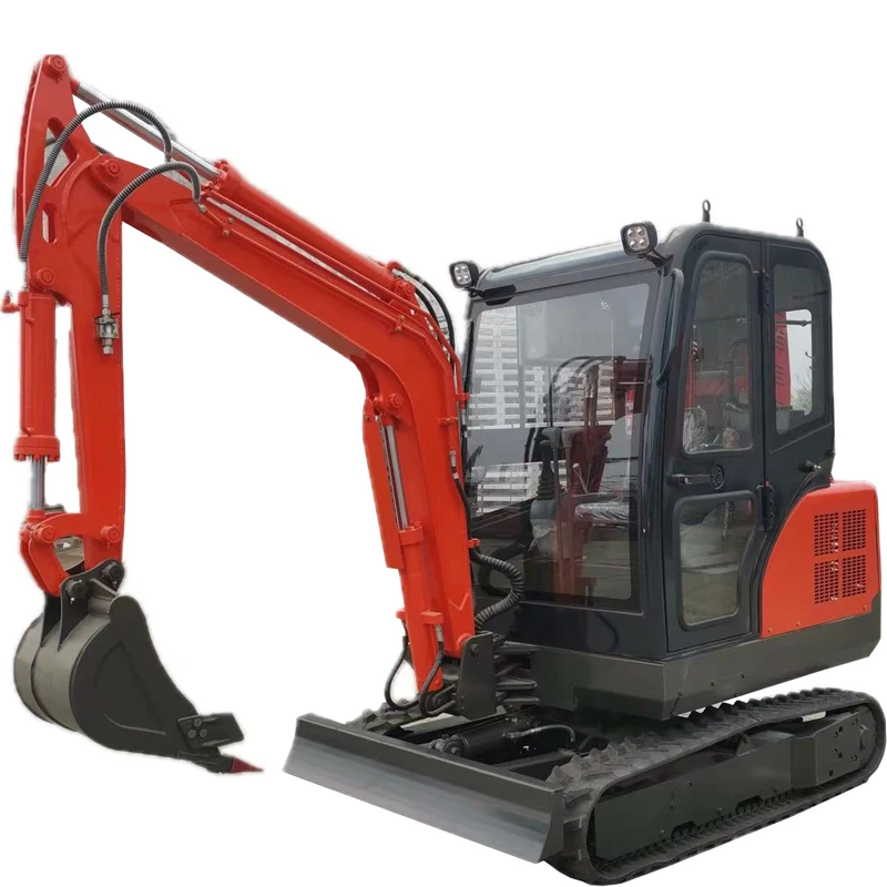 Customized Mini Digger Excavator Excavators Machine Excavadoras Diesel Digging Tool Garden Bagger Escavator Farm Equipment Tools