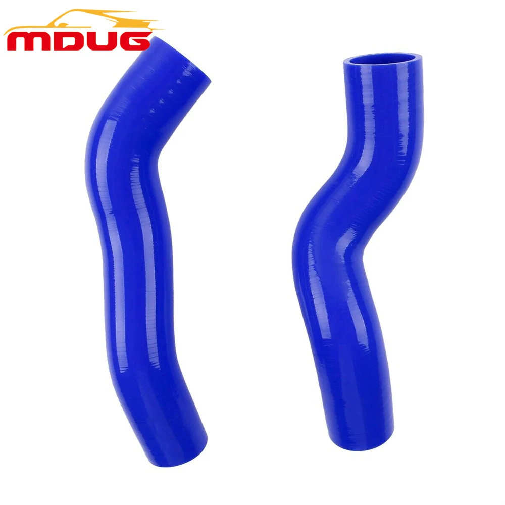 For 1983-1985 Mazda RX-7 12A 1984 Silicone Reinforced Radiator Hose 2PCS Cooling Pipe