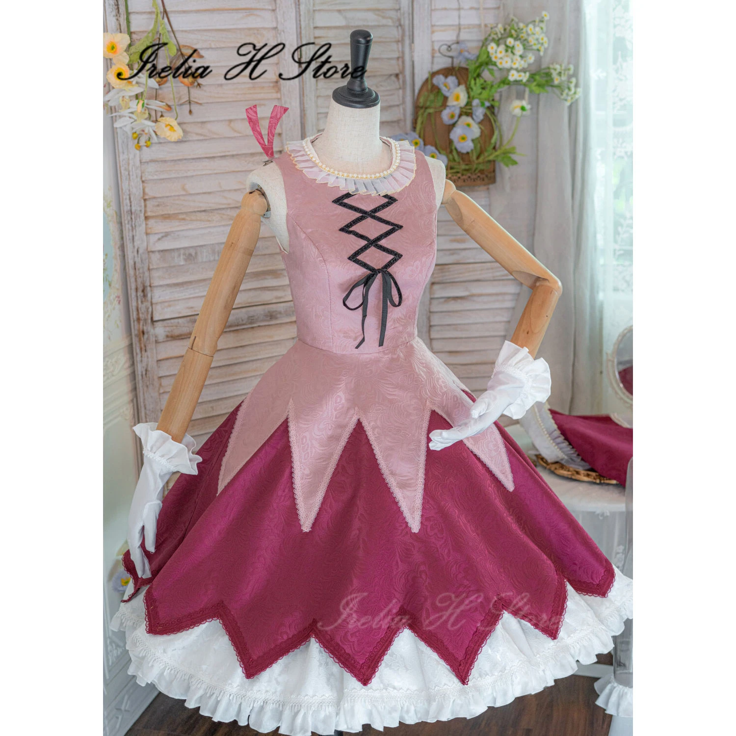 Irelia H Store Biscuit Krueger from HUNTERxHUNTER Biscuit Cosplay Costume for women Anime lolita dress Halloween can custom made