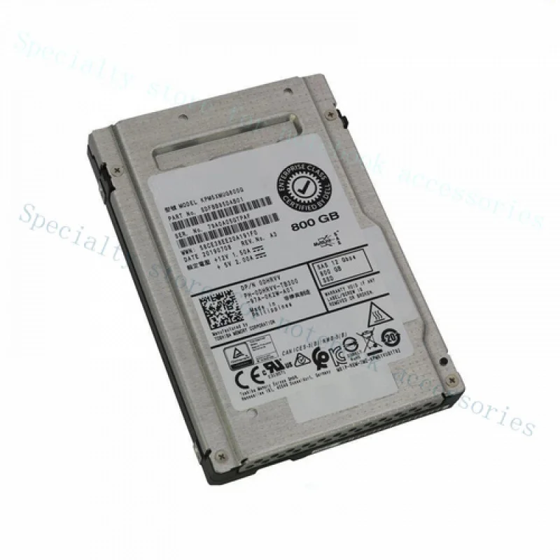 A+ 0DHRVV DHRVV FOR  Dell Toshiba Enterprise 800GB MLC SAS 12Gbps 2.5