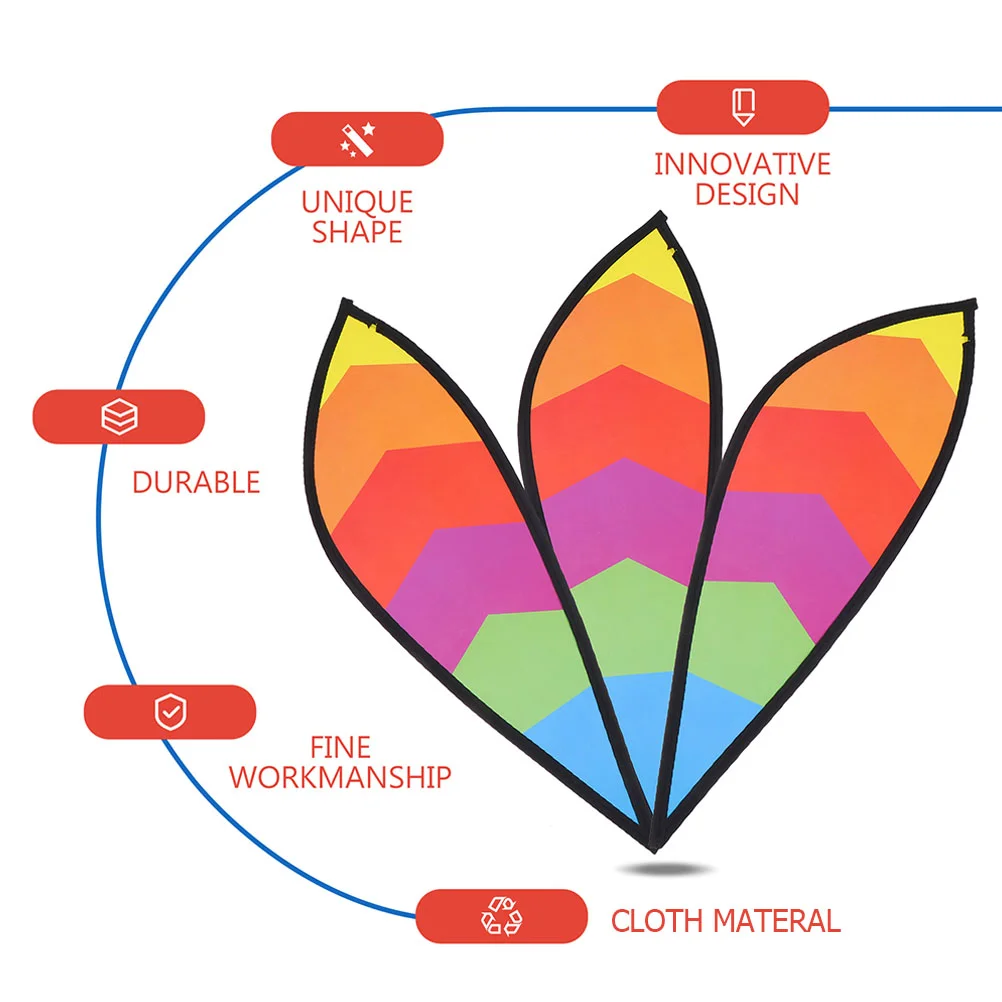カラフルな風の装飾,屋外装飾,熱気球装飾,風車スピナー布,庭の虹の庭,4個