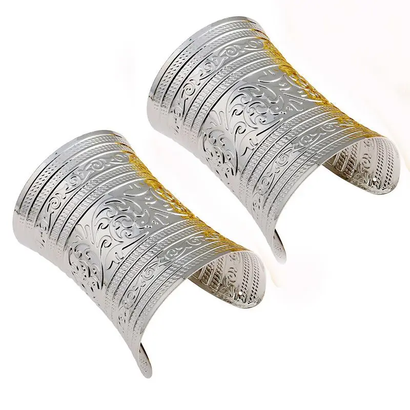 2pcs TGCF Tian Guan Ci Fu Xie Lian Hua Cheng Cosplay Bracelet silver butterfly wrist guard Cosplay accessories