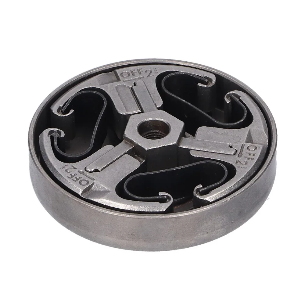 Silver Clutch Drum Bearing Kit Metal Compact Oil Pump Worm Gear Round Easy to Install for Husqvarna 61 66 162 266 268 272 XP