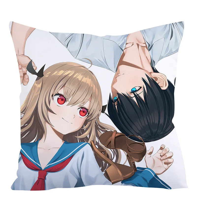 ATRI بلدي عزيزي لحظات تأثيري كيس وسادة الخوخ الجلد المعانقة الجسم المخدة Dakimakura غطاء