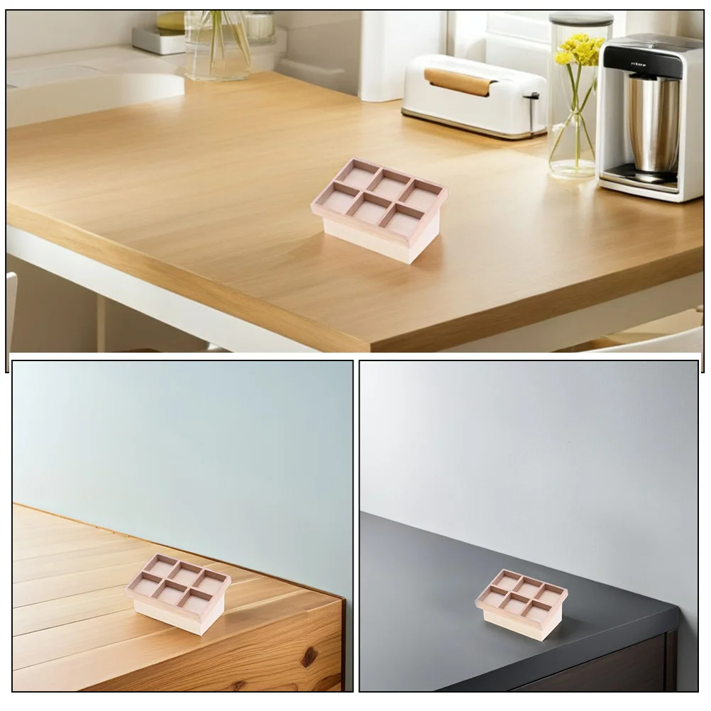 رف خشبي مصغر للفواكه والخضروات بتشطيب طبيعي قابل للطلاء بنفسك، رف لبيت الدمى، خزانة عرض مصغرة لمتجر البقالة