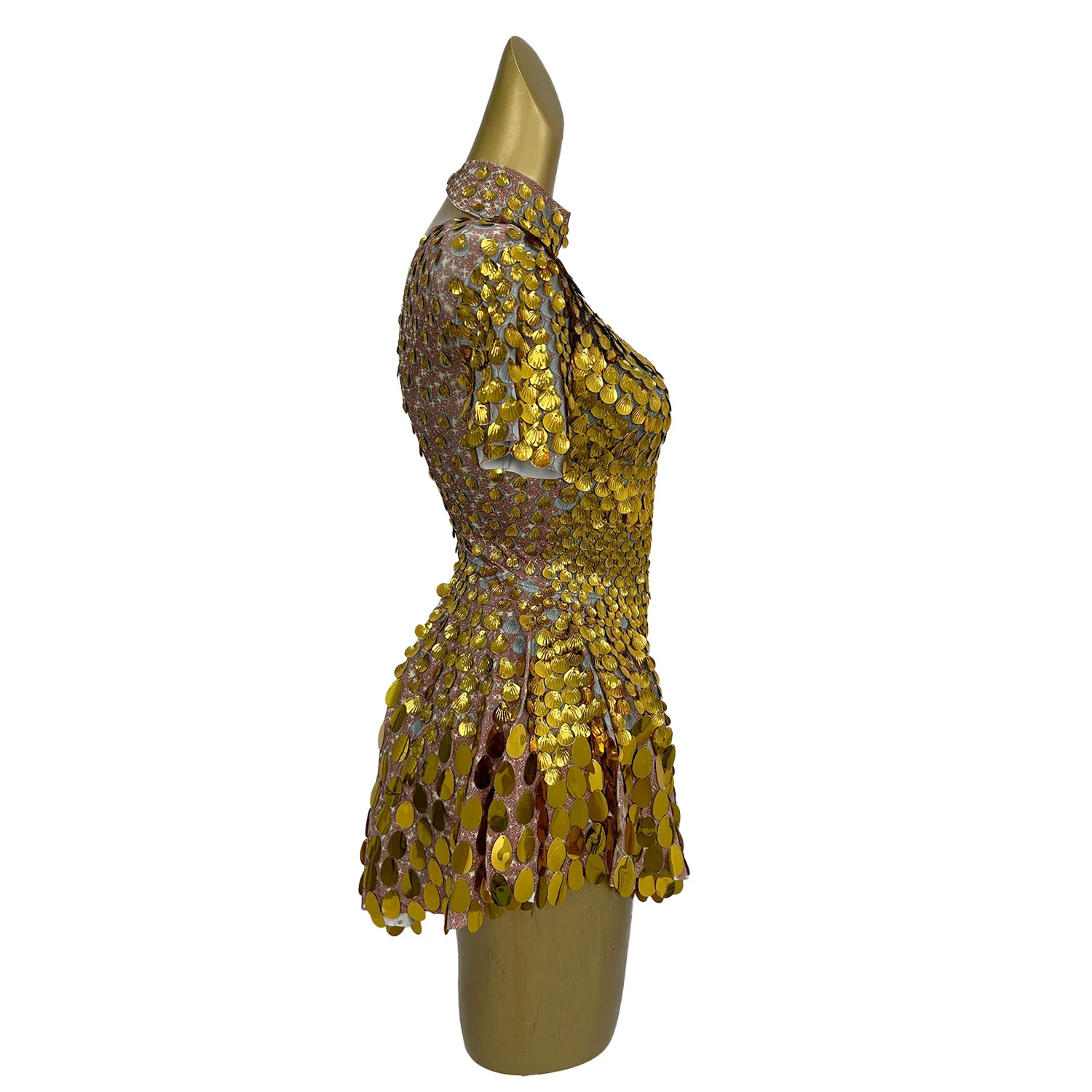 Brilhante uma linha glitter lantejoulas festa de aniversário vestidos de baile dançarino palco desempenho traje feminino sexy mini clube vestido jinsique