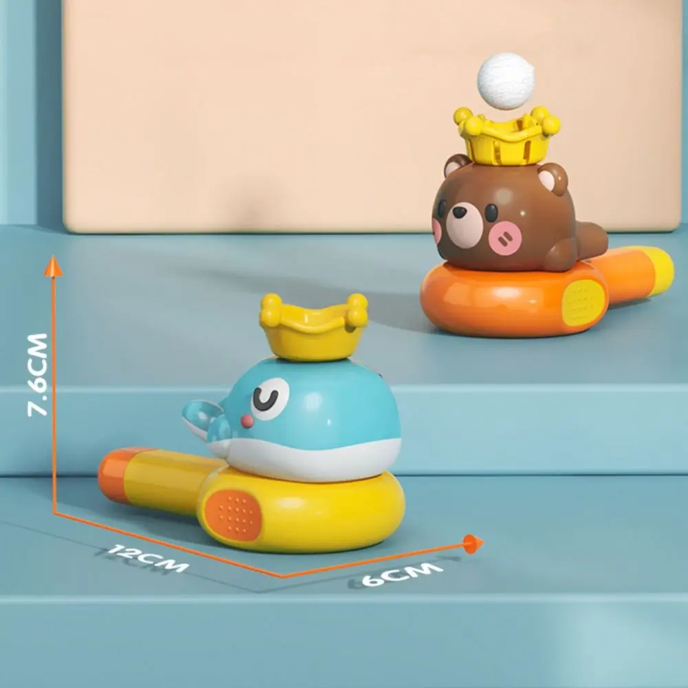 2 in 1 Trumpet Blowing Ball Toys Blow Pipe Balls Whistle Blowing Music Floating Ball Blowing Toy Whale Mini Sensory Baby Toy