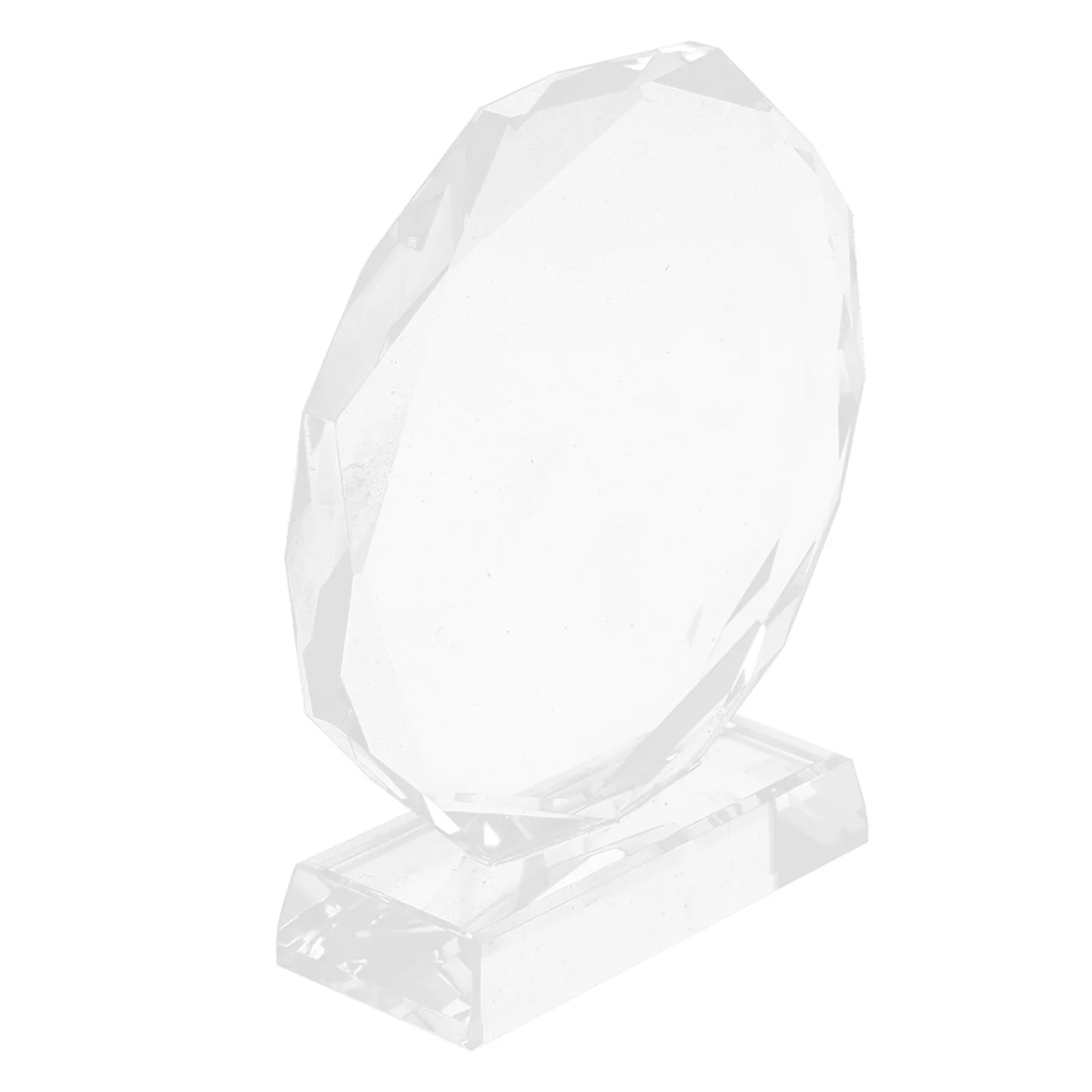

Crystal Award Trophy Custom Engraved Plaque Recognition Awards Versatile Use Elegant Design Events