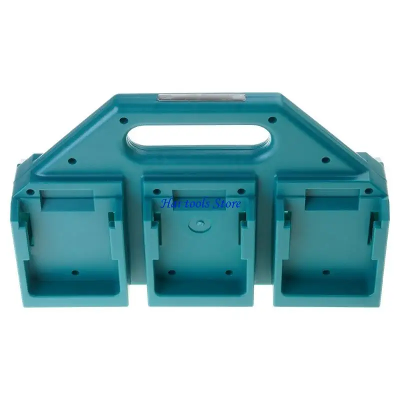 X37E Functional Plastic Battery Rack Secure Storage Solution For 18V Tool Packs