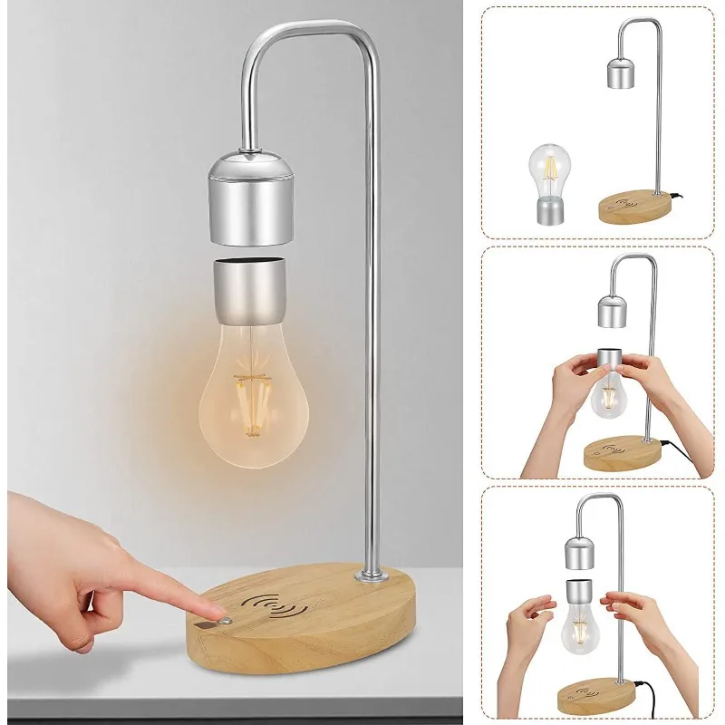 Induction bulb wireless charging led lighting night light magnetic levitation bulb