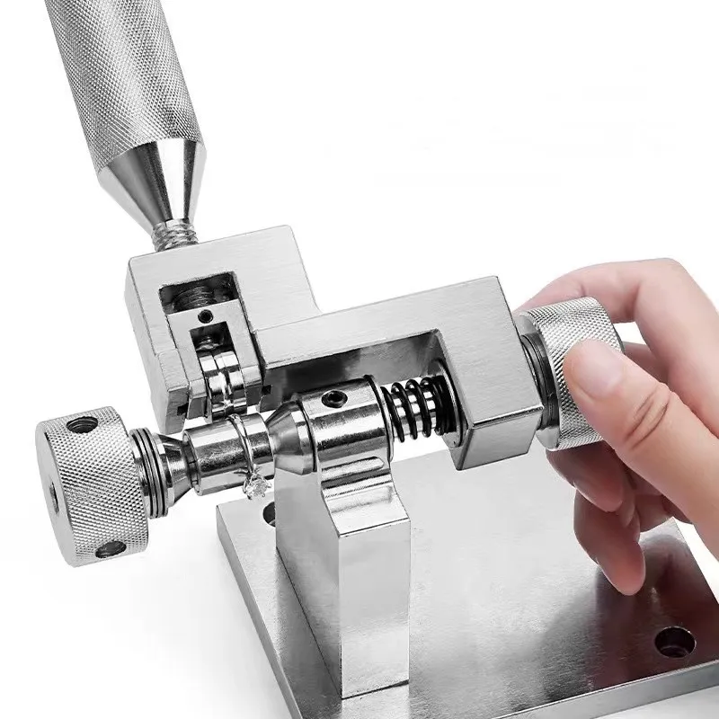 Ring Stretcher Enlarger Shrinker With Rollers Professional Jewelry Resizing Repair Tool For Jeweler Ring Making