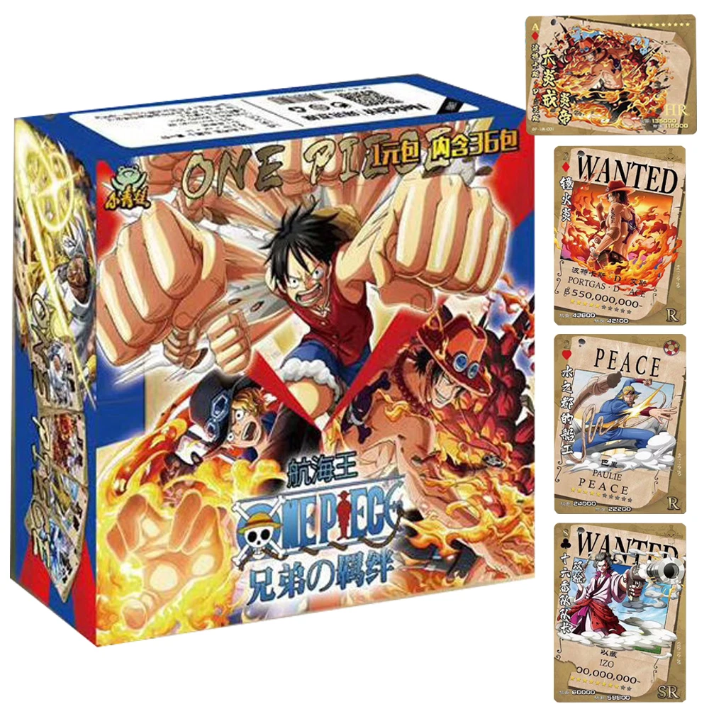 ONE PIECE Collection Card For Child Tony Tony Chopper Nico·Robin Usopp Youth Action Adventure Anime Limited Game Card Kids Gifts