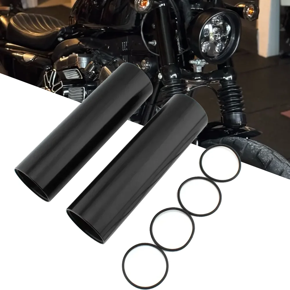 

Motocycle Aluminum Front Fork Cover Guard For Harley-Davidson XL1200C Custom XL1200X 48 2011 2012 2013 2014 2015