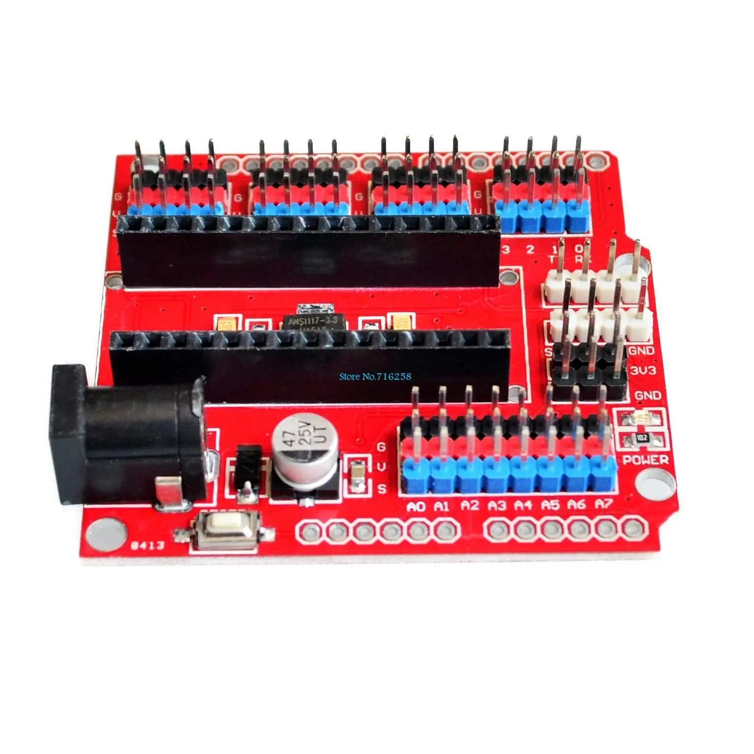 For Nano V3.0 Prototype Shield I/O Extension Board Expansion  New Module