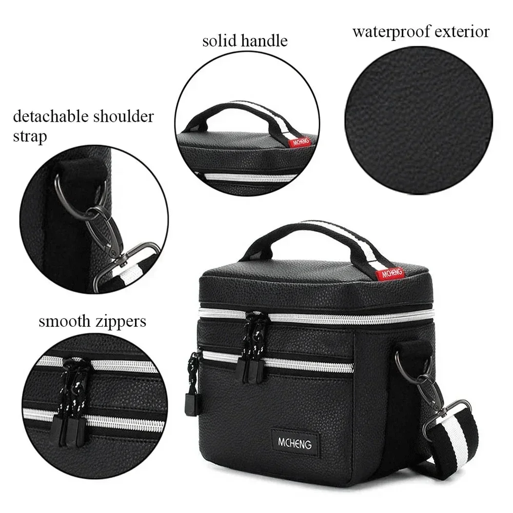 Bolsa de cámara resistente a golpes impermeable CHE6 con correa de hombro duradera para funda fotográfica