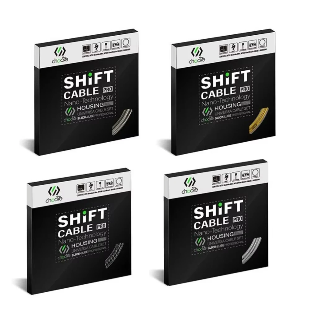 Cable de cambio para bicicleta Chooee Weave, carcasa y cable interior para cambio de bicicleta ​   Juego de cables de cambio para desviador Shimano Sram