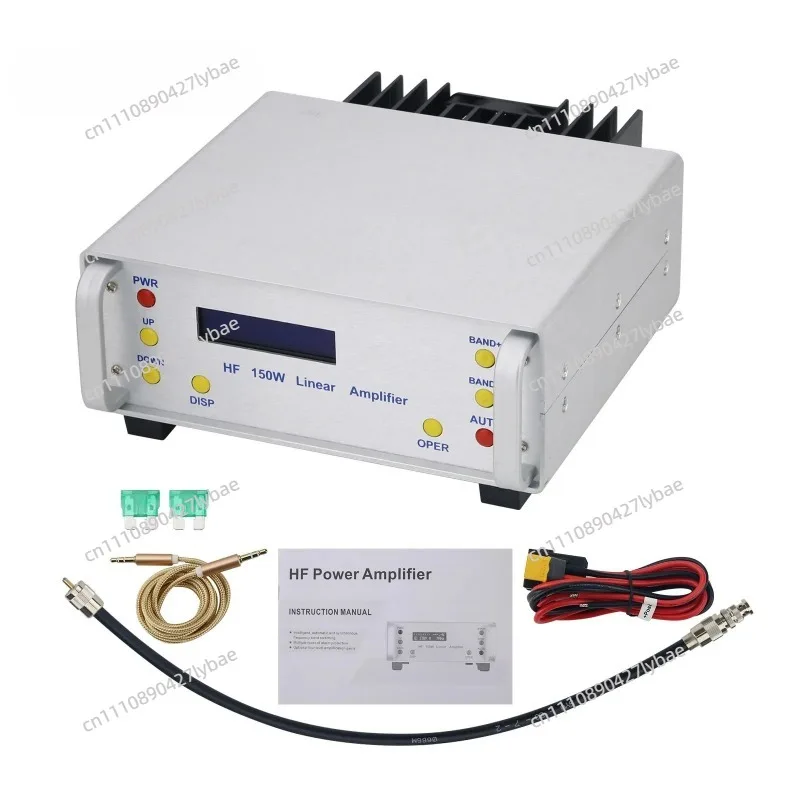 RS-928 150W HF Power Amplifier 0.5-30Mhz Half Duplex for FM AM SSB CW FT8 SDR RS978 Transceivers Frequency Band Switch Gain