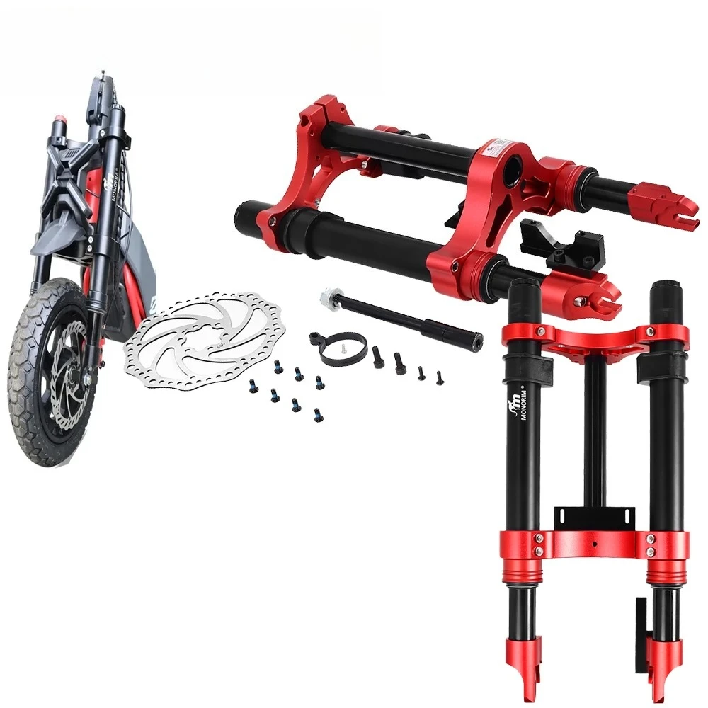 Monorim for Segway Ninebot ZT3/Pro Electric Scooter Air Adjust Absorber Shock Assembly Front Fork Modifited Suspension Parts