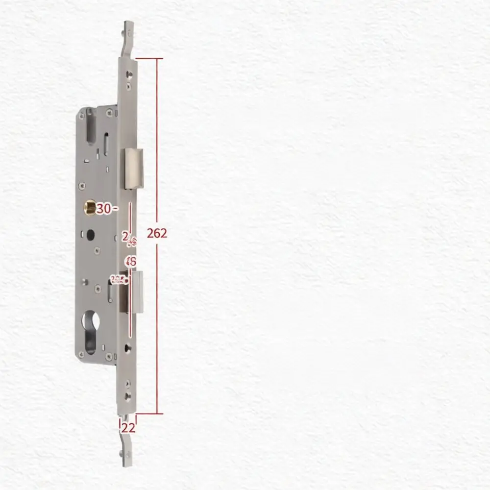 Replacement Lock Body For Thermal Break Aluminum Frames Sliding Door Mortise Hardware Secure Mechanism Internal Part Durable