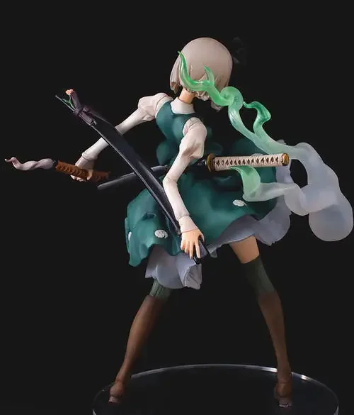 

Anime Konpaku Youmu Project Kit Kawaii Resin GK DIY White Assembly GK Model Statue Toys Doll Collection Gifts