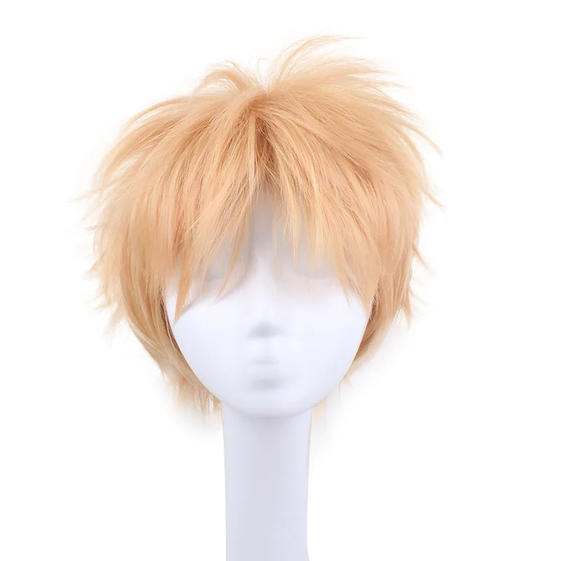 Cosplay Wig Noiz Short Spiky Hair Light Yellow Cosplay Wig