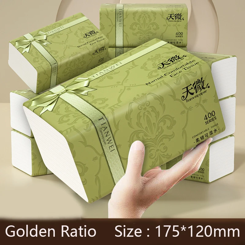 Home 4Pack/Sets Sanitary Paper Security Paper Napkins 175*120mm 5 Layer 52 Sheets Single Package Fashion Tissue Virgin Wood Pulp