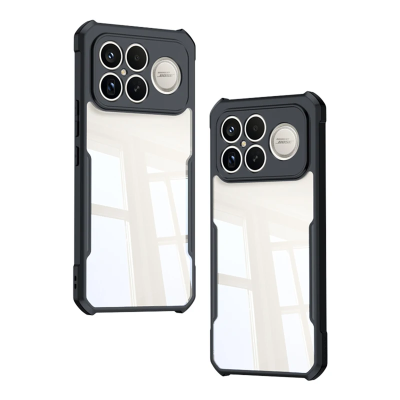 For Xiaomi Poco F8 Pro / Poco F8 Ultra Case XUNDD Shockproof Airbags Hard PC Body + Soft TPU Frame Cover